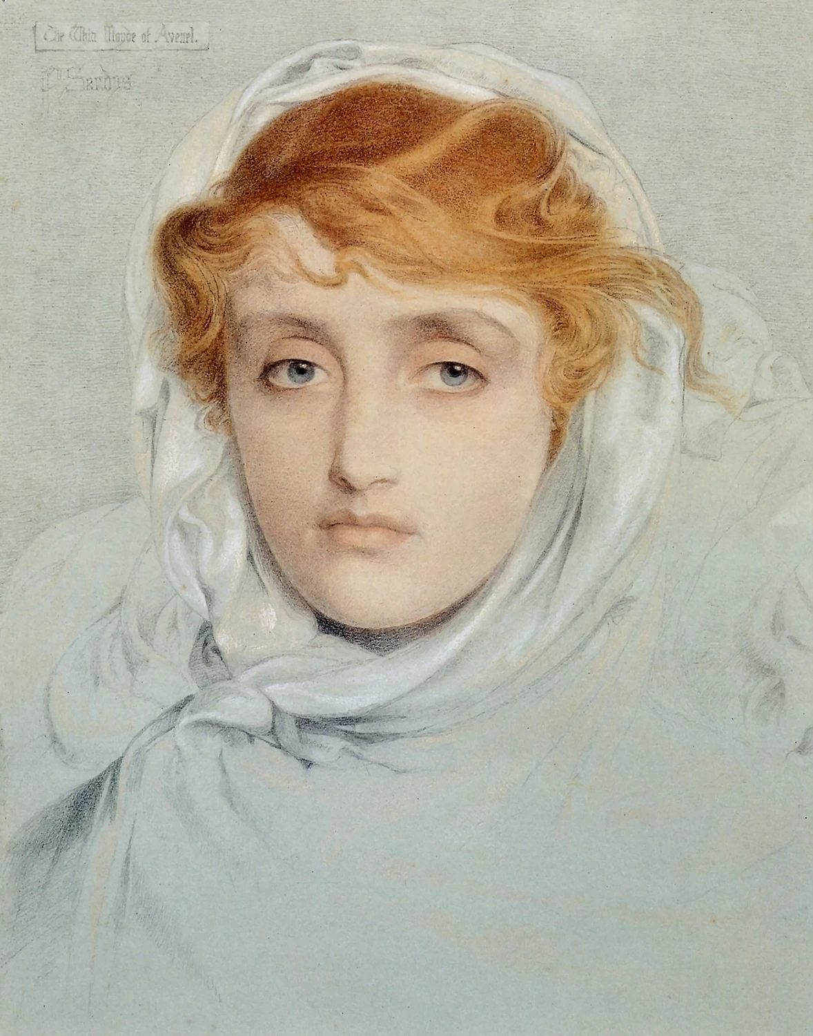 Frederick Sandys-29-La Dama Bianca di Avenel, 1902